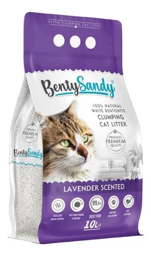 بنتي ساندي - تراب تركي للقطط لافندر 10 لتر