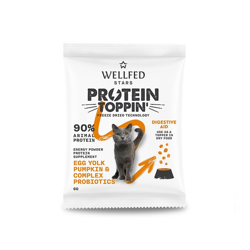 ويلفيد ستارز- مكمل غذائي بصفار البيض واليقطين مساعد لعملية الهضم 6جم