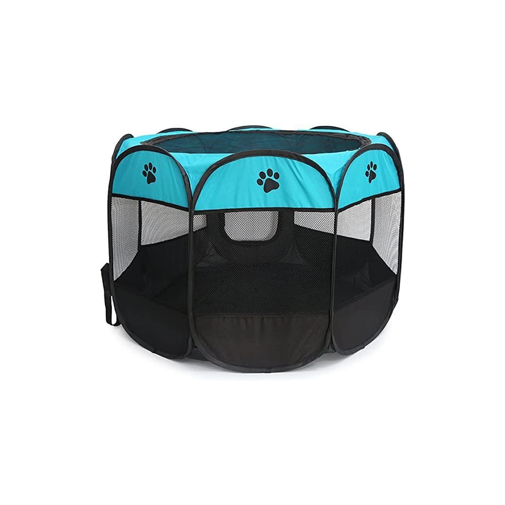 خيمة قابلة للطي للحيوانات الأليفة الوان عشوائية XL