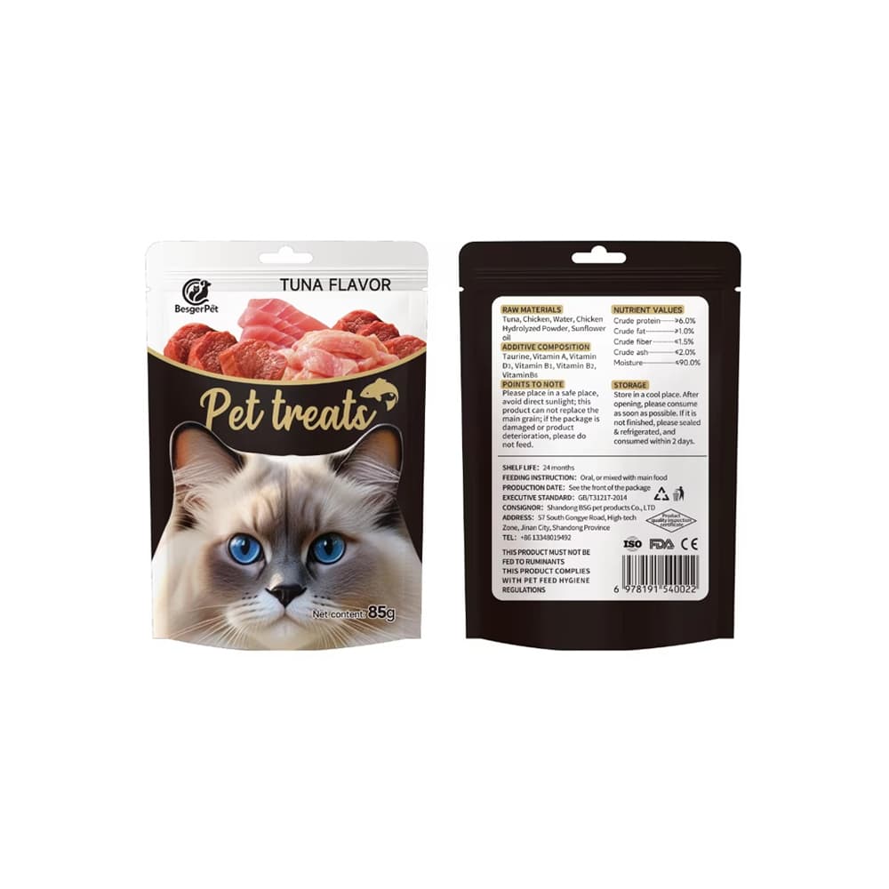 BesgerPet - Pouch Tuna Chunks In Jelly 85g