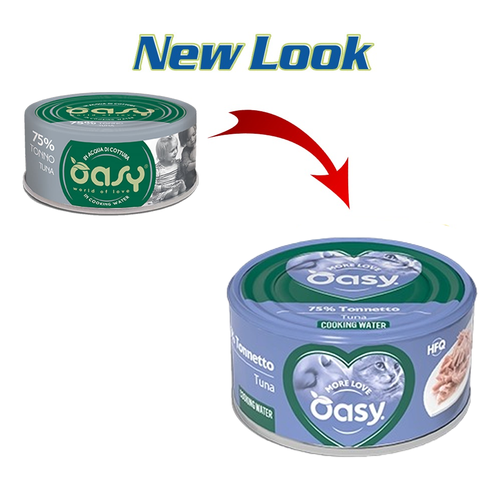 Oasy -Tuna in gravy 70g