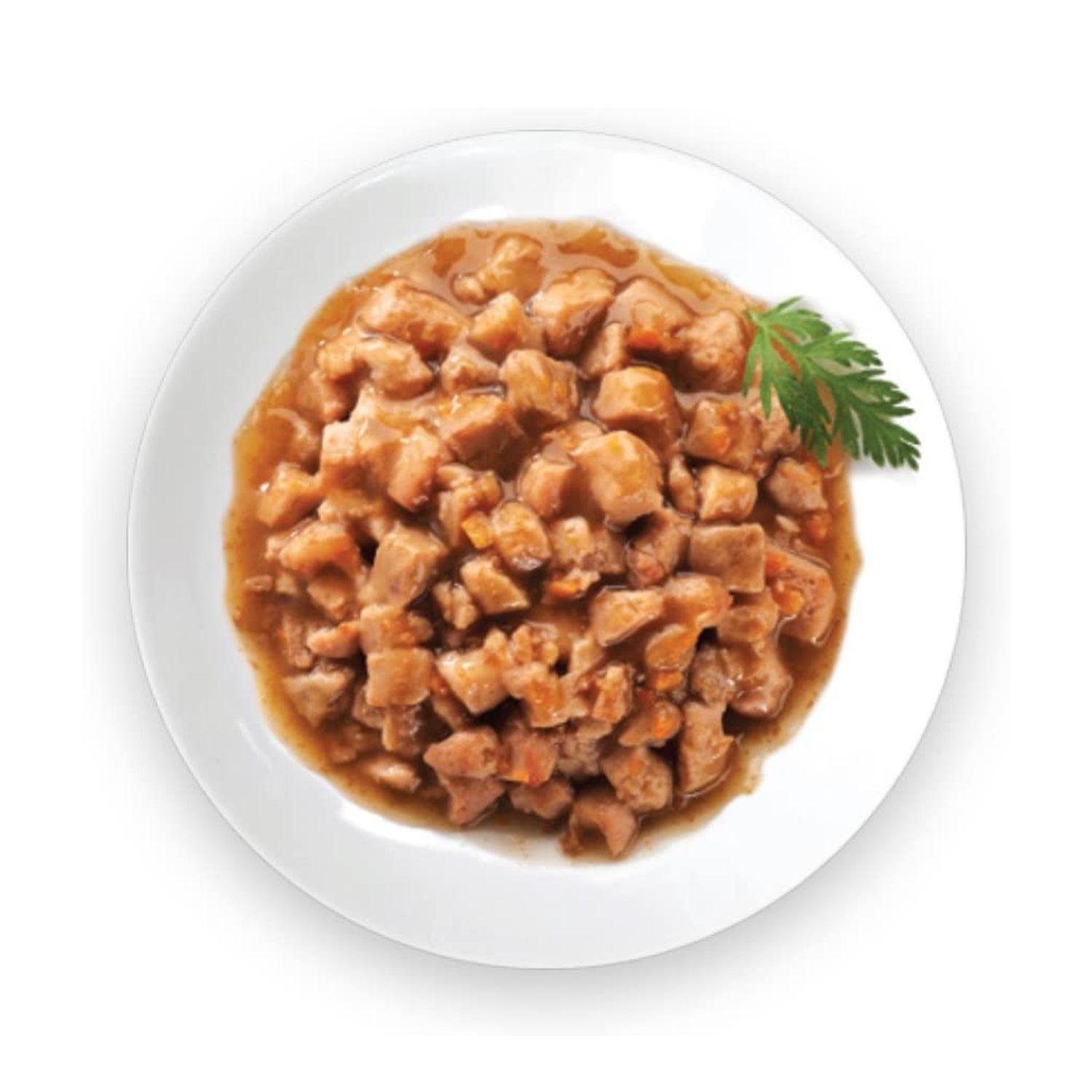 ويلنس كور- اظرف قطع طرية من الدجاج و كبد الدجاج في المرق 85جم